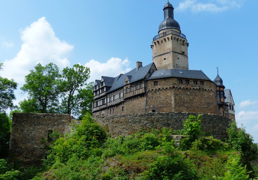 Old Falkenstein Castle, Falkenstein, Germany, Germany